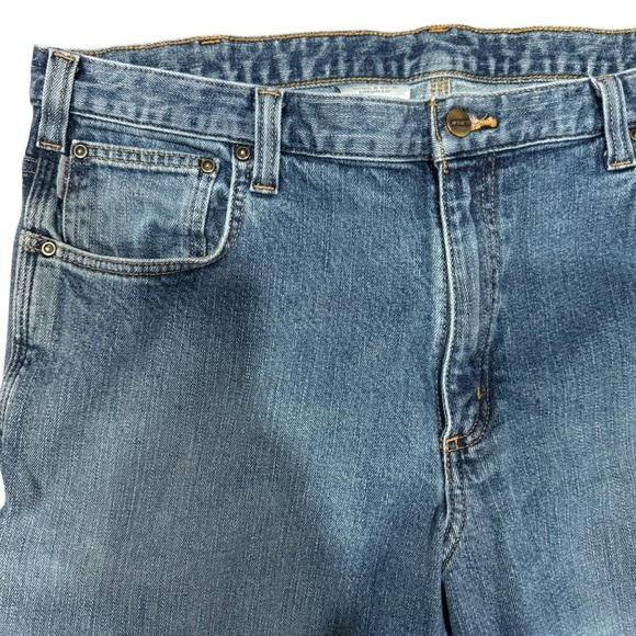 Carhartt Men’s Relaxed Git Carpenter Denim Jeans Mens 38x32 - Picture 3 of 10